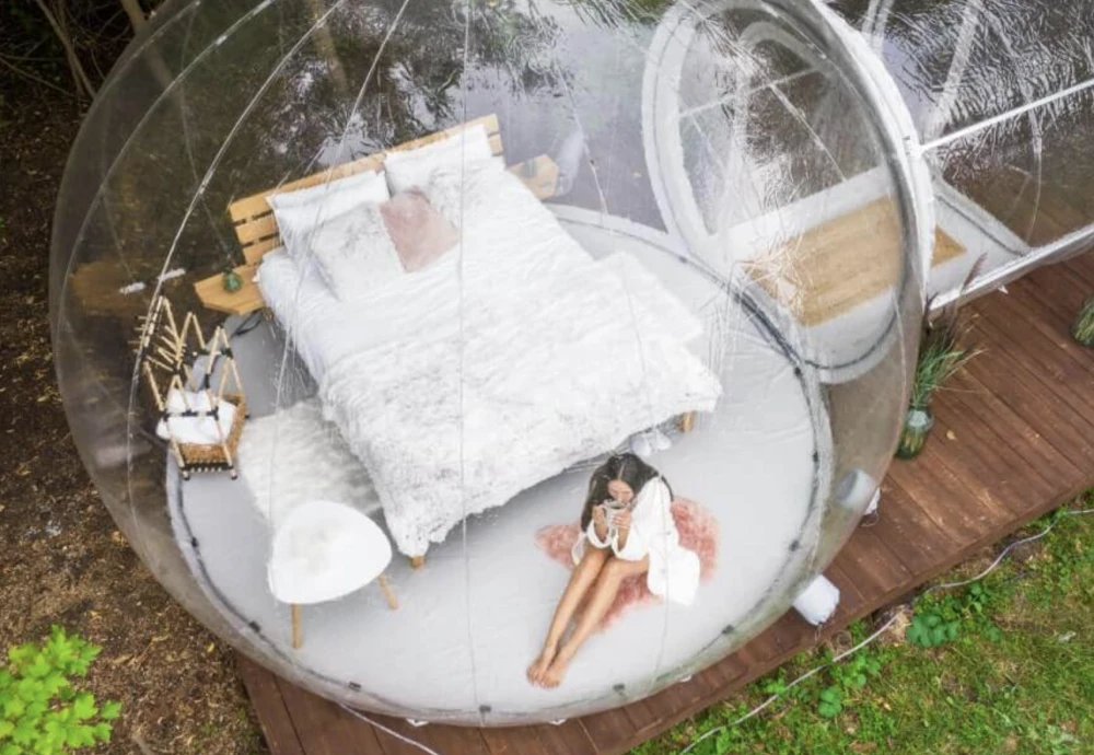 big clear bubble tent